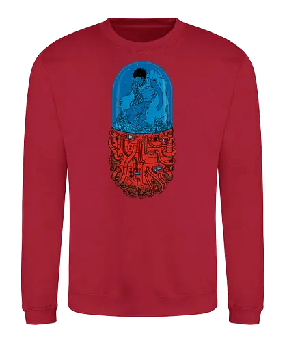 Capsule 41 - anime, classic anime, akira - Sweatshirt