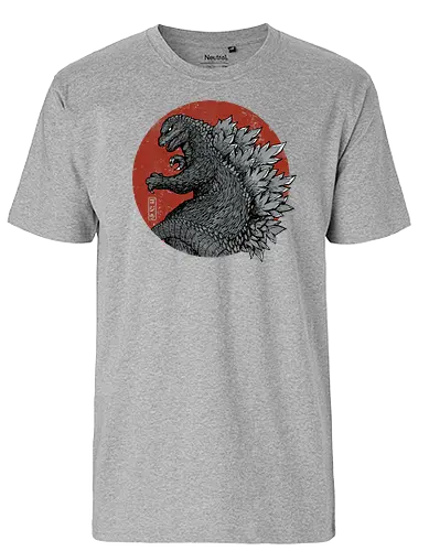 Tokyo Kaiju - kaiju, movie, monster, film - Fairtrade T-Shirt