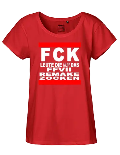 FCK FFVII Remake - twitch, strmer - Fairtrade Girl Shirt