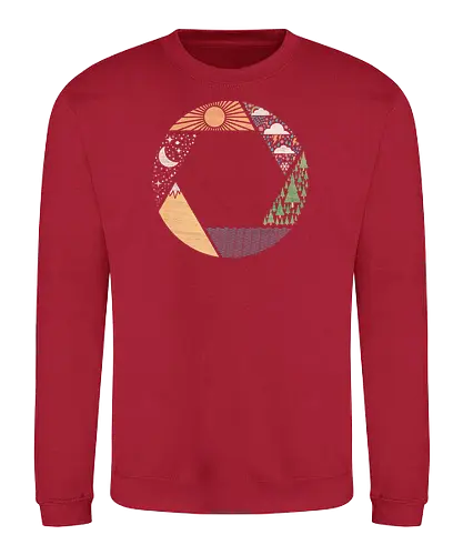 Capture Nature - aperture, photo, nature, adventure - Sweatshirt
