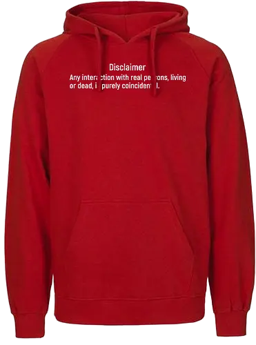 Introvert Disclaimer - disclaimer, Introvert - Fairtrade Hoodie