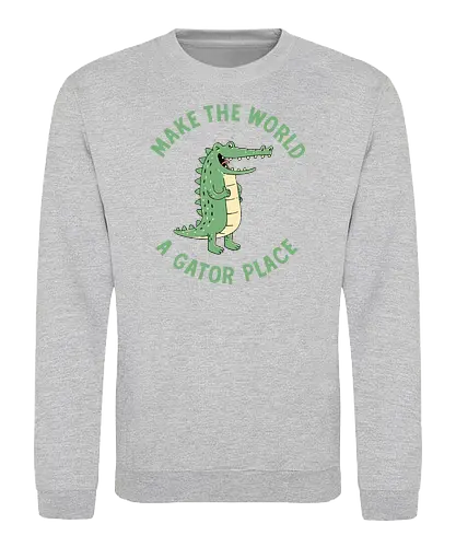 A Gator Place - Alligator, pun, See you later - Sweatshirt