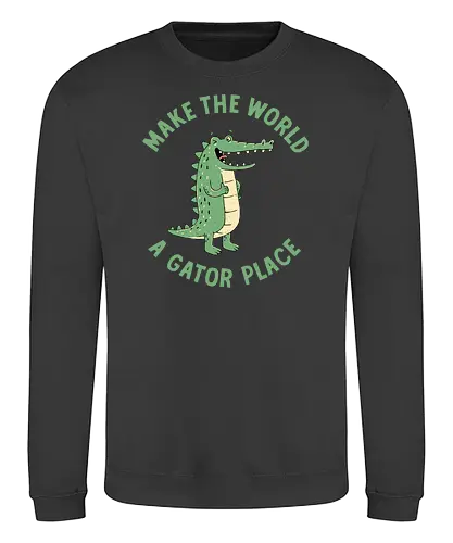 A Gator Place - Alligator, pun, See you later - Sweatshirt