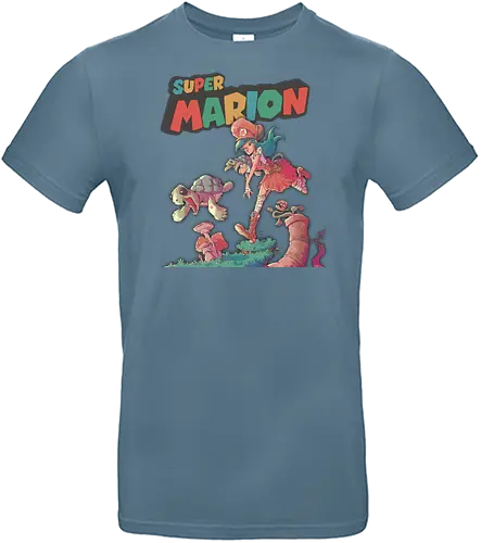 Marion - gaming, Marion, classic, mashup, fun - Standard T-Shirt