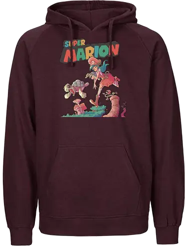 Marion - gaming, Marion, classic, mashup, fun - Fairtrade Hoodie