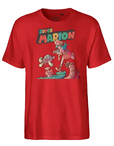 Marion - gaming, Marion, classic, mashup, fun - Fairtrade T-Shirt