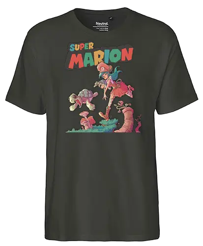 Marion - gaming, Marion, classic, mashup, fun - Fairtrade T-Shirt