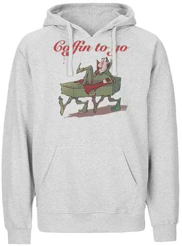 Coffin to GO - fun, vampir, Sarg, Coffin, to go - Fairtrade Hoodie