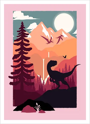 Retro Jurassic Outdoors