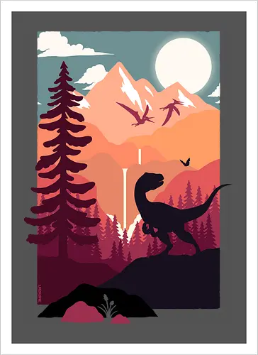 Retro Jurassic Outdoors