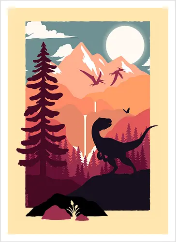 Retro Jurassic Outdoors