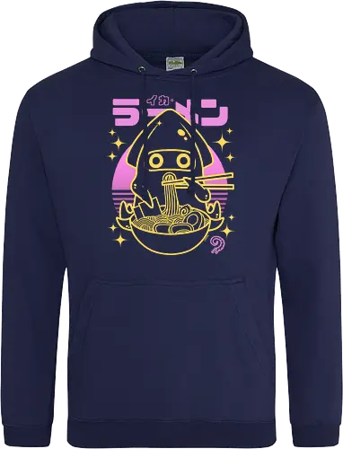Squid ramen sunset neon