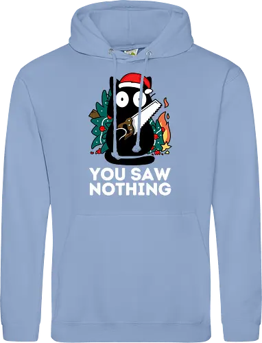 You saw nothing - Christmas Cat