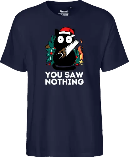You saw nothing - Christmas Cat