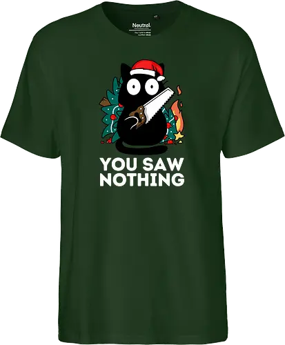 You saw nothing - Christmas Cat