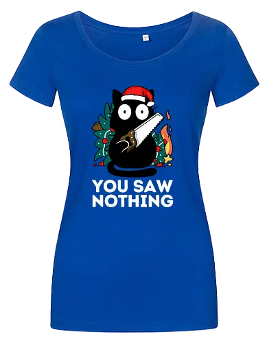 You saw nothing - Christmas Cat