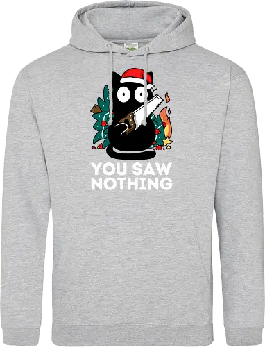 You saw nothing - Christmas Cat