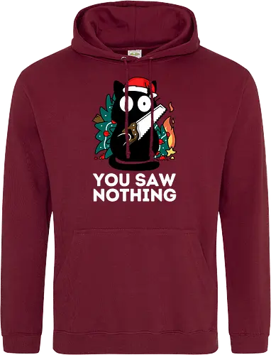 You saw nothing - Christmas Cat