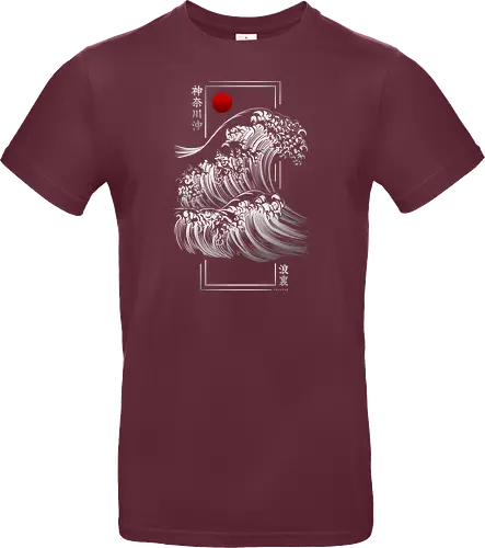 Modern Kanagawa's Wave - Silver