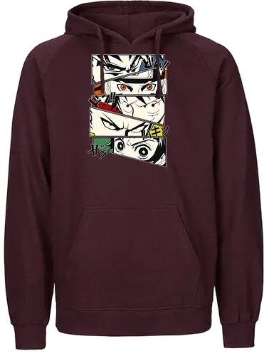 Legends never die - anime, manga, shōnen - Fairtrade Hoodie