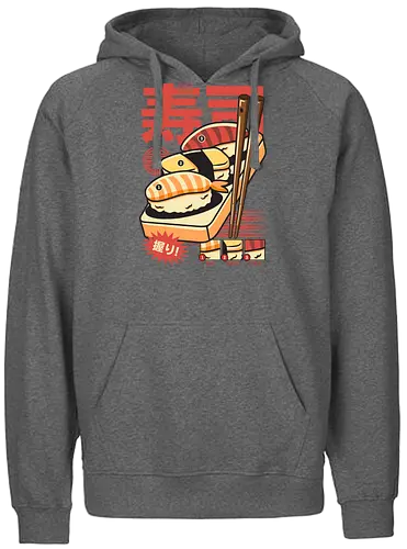 Vintage Cool Nigiri Sushis - nigiri, sushi, food - Fairtrade Hoodie