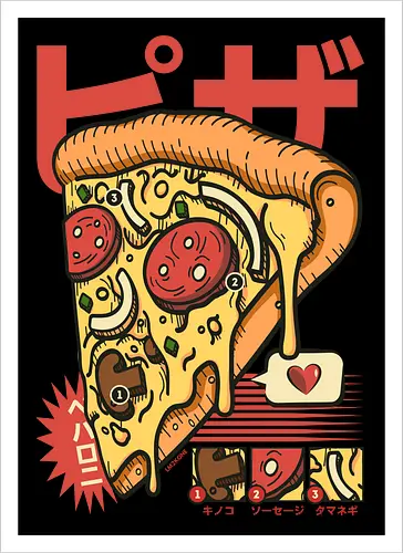 Vintage Cool Pizza