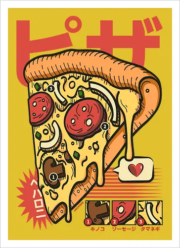 Vintage Cool Pizza
