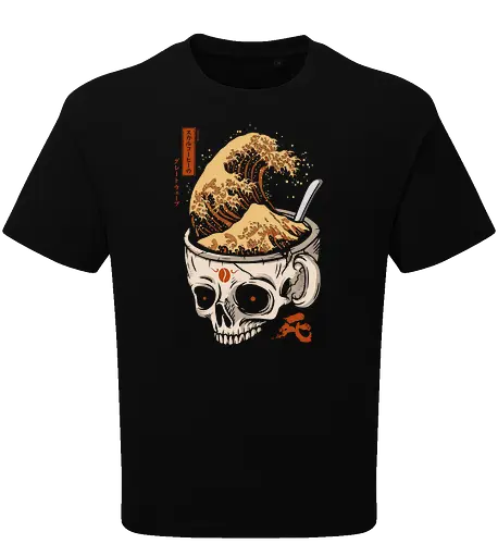The Great Wave of Skull Coffee