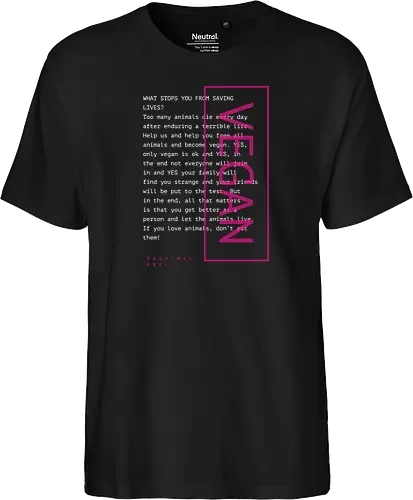 Vegan Text.E-transparent