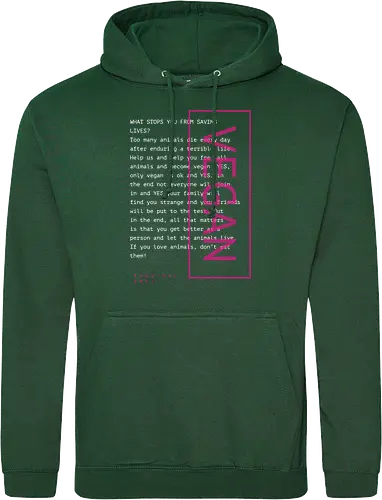 Vegan Text.E-transparent