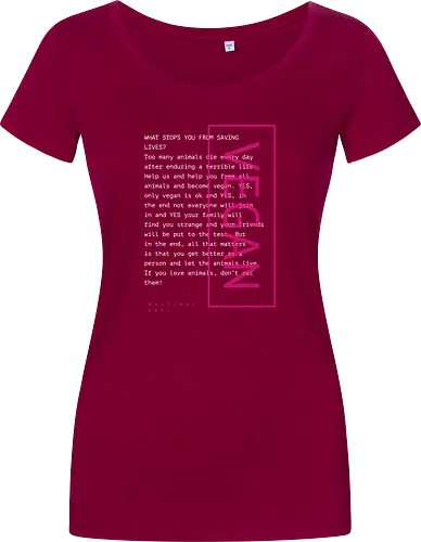 Vegan Text.E-transparent