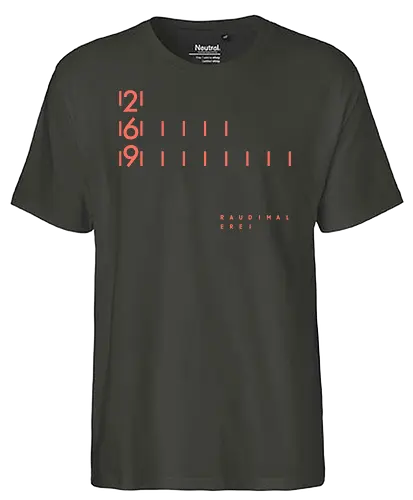 Vegan 269.Orange - Fairtrade T-Shirt