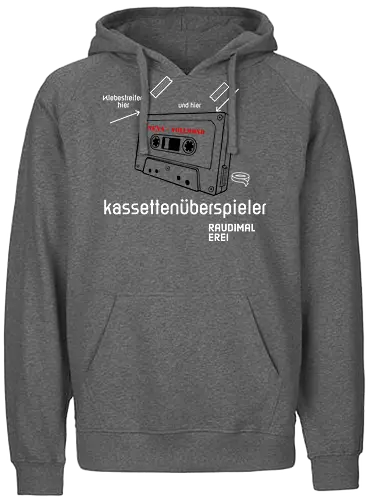 Kassettenüberspieler Nena Edition 2 - Fairtrade Hoodie
