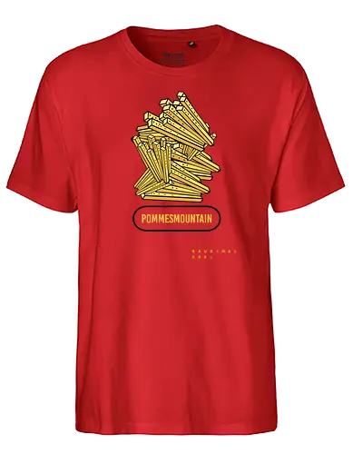 Pommesmountain - Fairtrade T-Shirt