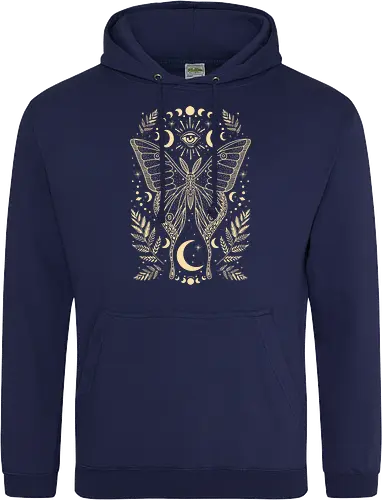 Occult Mystical Moon Moth