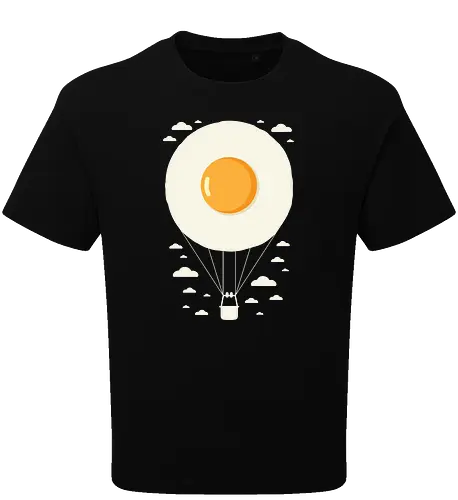 Hot air balloon fried egg