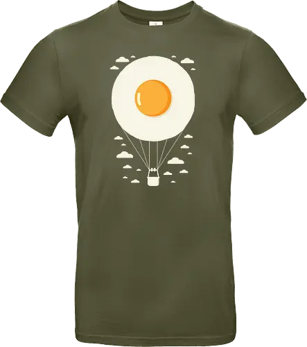 Hot air balloon fried egg