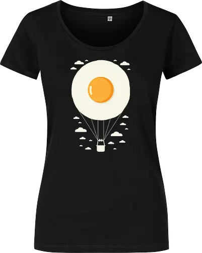 Hot air balloon fried egg