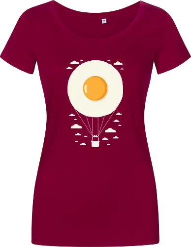 Hot air balloon fried egg