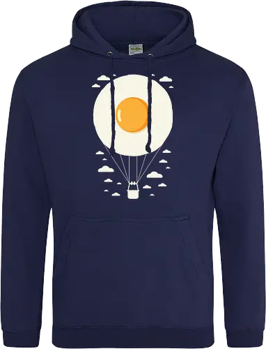 Hot air balloon fried egg