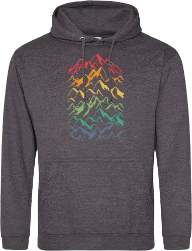 Retro Mountains Lines