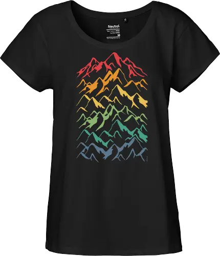 Retro Mountains Lines