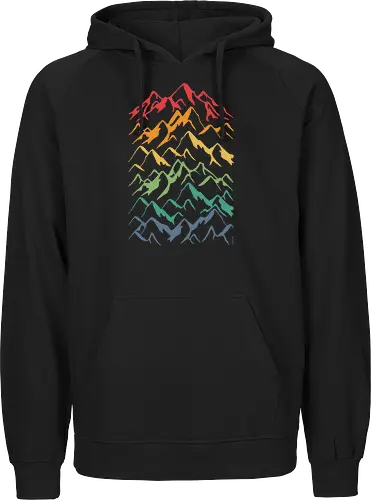 Retro Mountains Lines