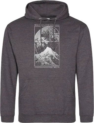 The Great Wave of Fibonacci Spiral - Modern