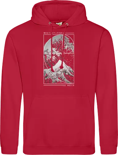 The Great Wave of Fibonacci Spiral - Modern