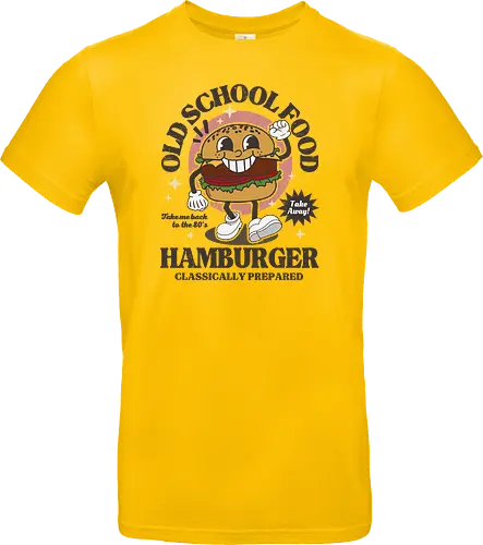 Old school Food - Hamburger
