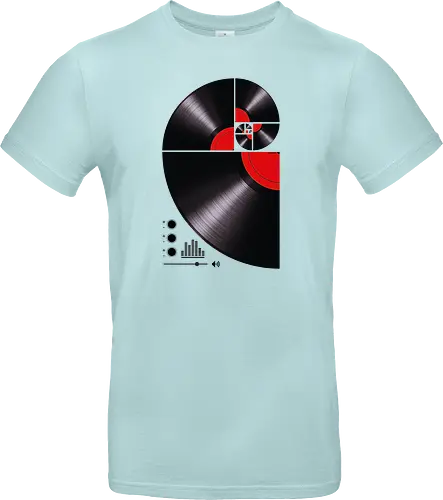 Fibonacci Spiral Vinyl