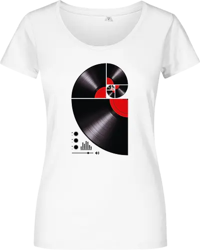 Fibonacci Spiral Vinyl