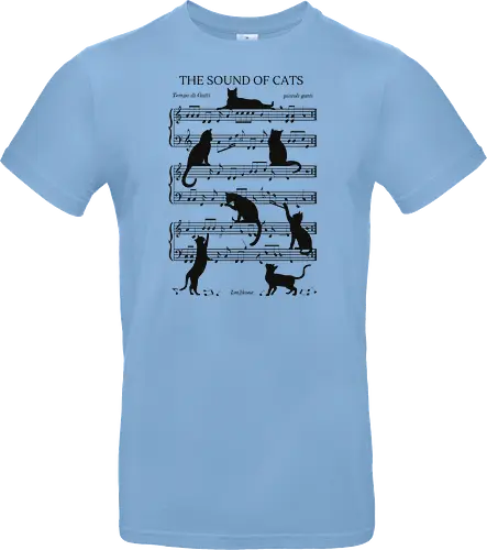 The Sound of Cats - cat, music - Standard T-Shirt