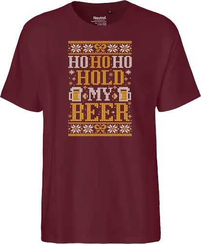 Ho Ho Ho Hold my beer - Ugly christmas